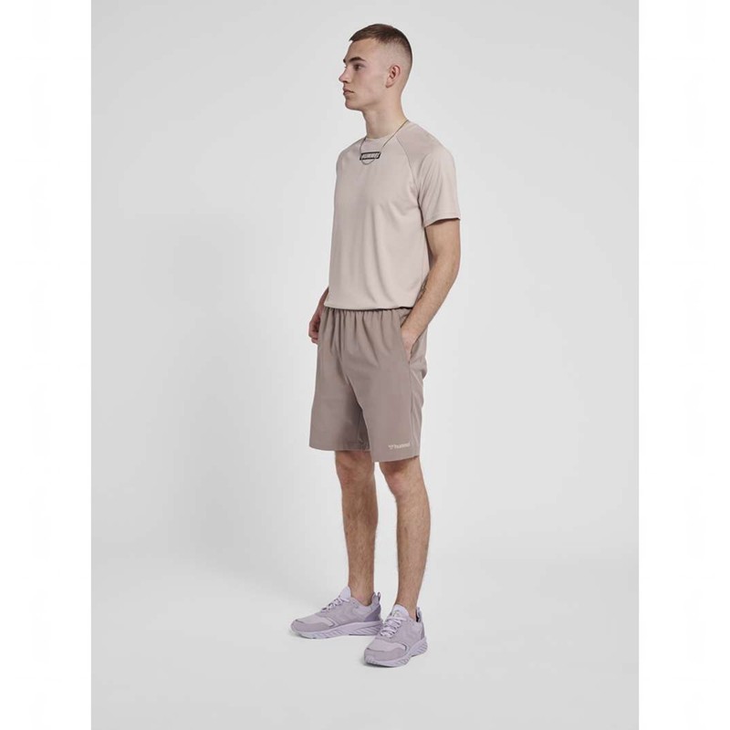 Hummel Mt Dragon Korte Broek Heren Beige | 183215-695