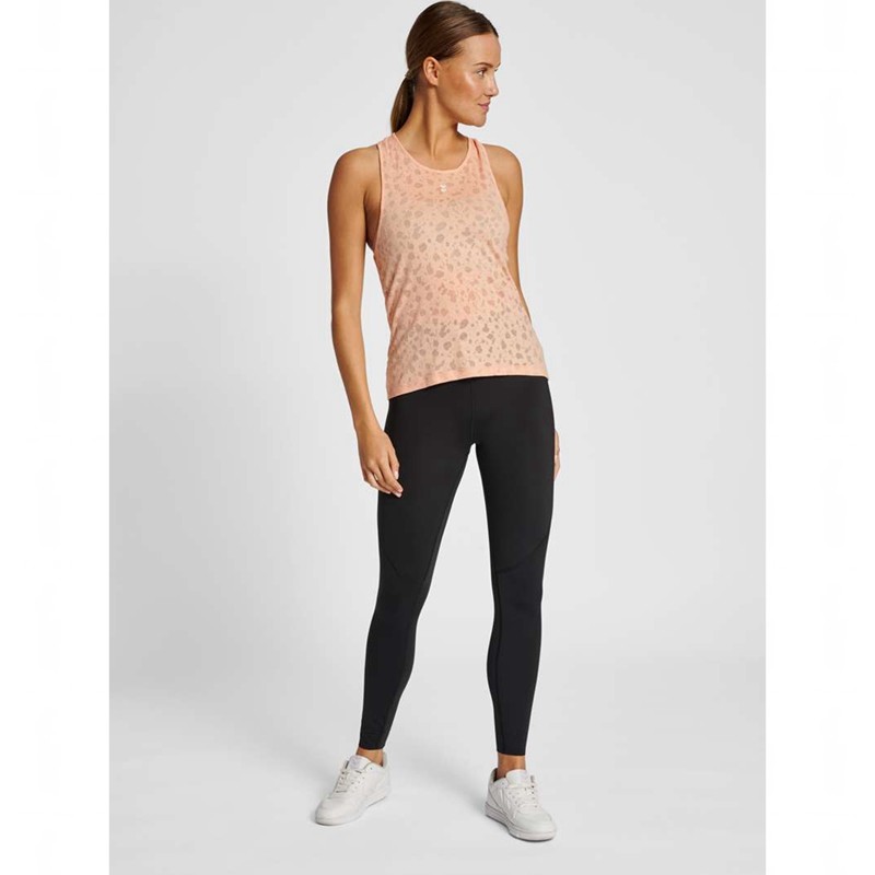 Hummel Mt Iris Burnout Tanktop Dames Abrikoos | 592198-336