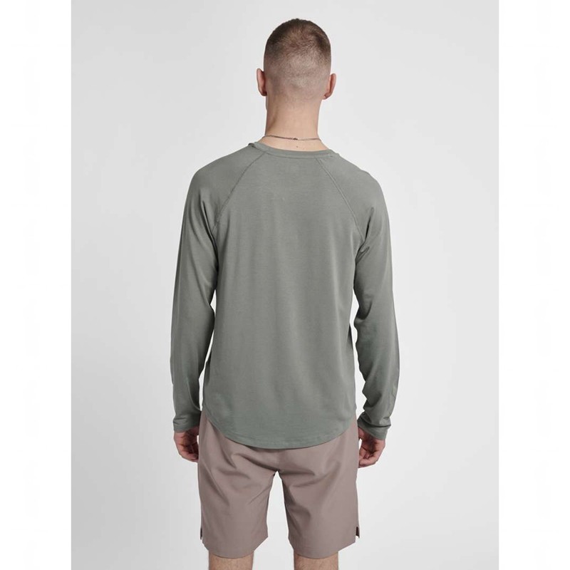 Hummel Mt Laze L/S T-shirts Heren Grijs | 525996-463
