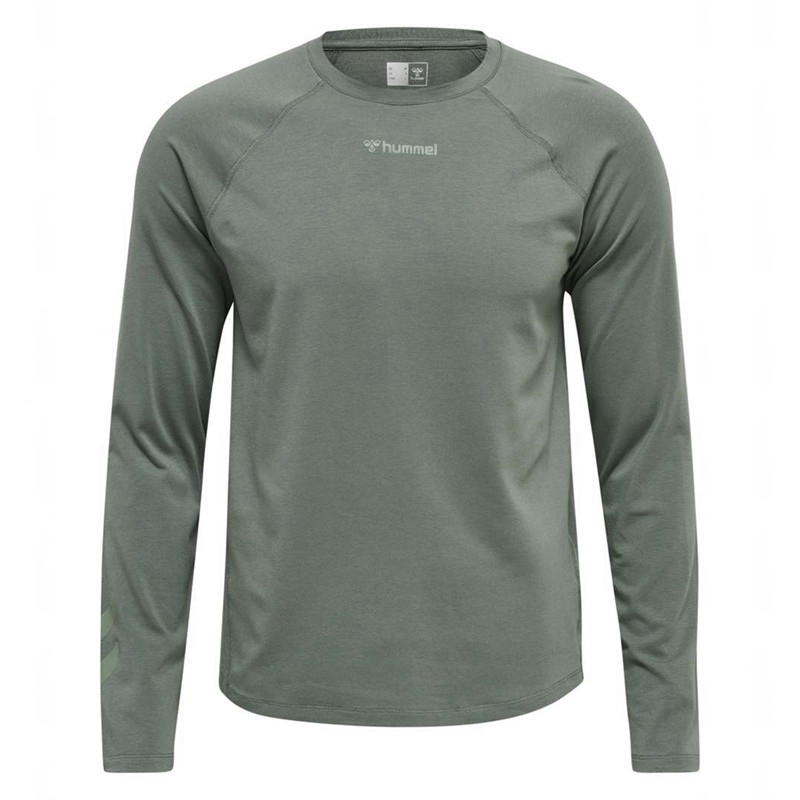 Hummel Mt Laze L/S T-shirts Heren Grijs | 525996-463