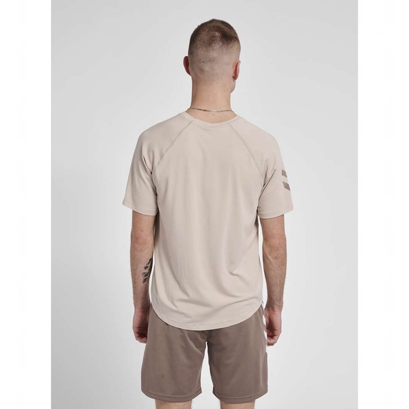 Hummel Mt Laze T-shirts Heren Beige | 206319-231