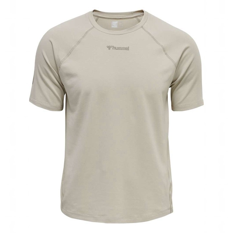 Hummel Mt Laze T-shirts Heren Beige | 206319-231