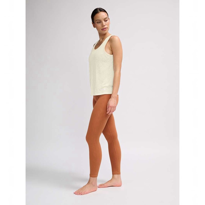 Hummel Mt Light Burnout Tanktop Dames Beige | 591791-378