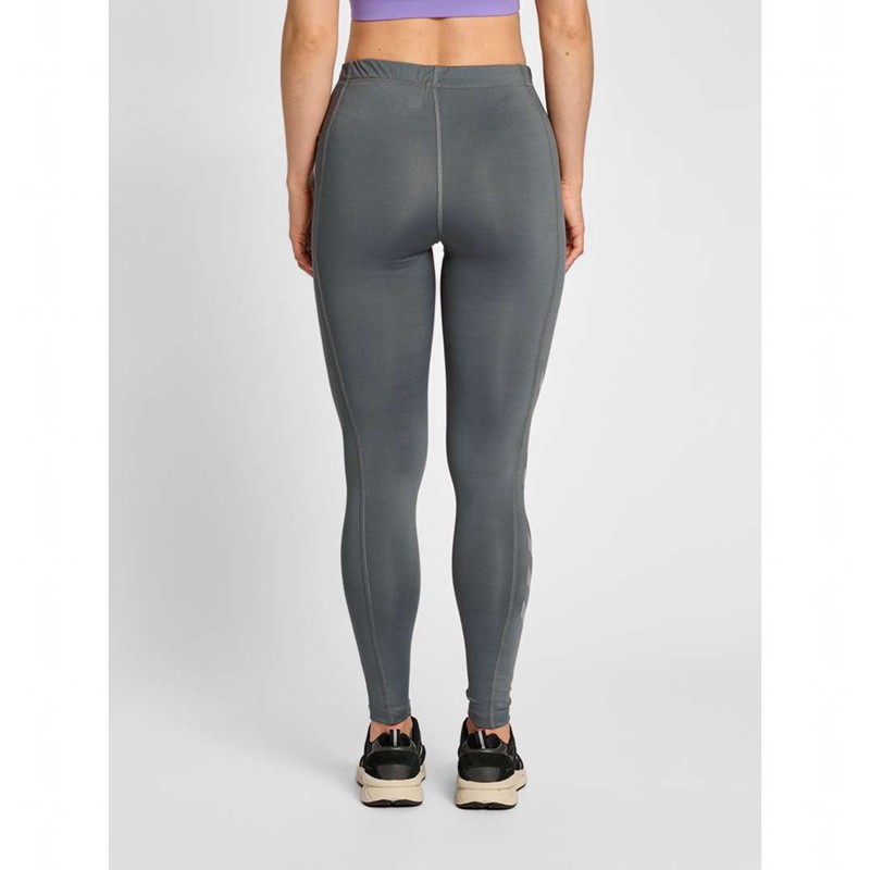 Hummel Mt Mabley Mid Waist Hardloopbroek Dames Grijs | 525356-867
