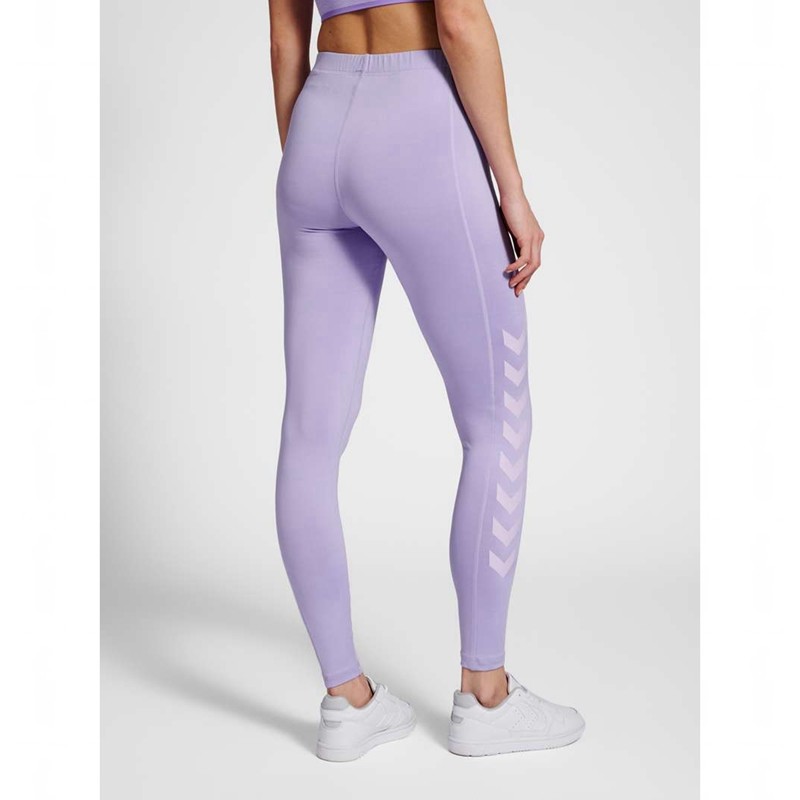 Hummel Mt Mabley Mid Waist Hardloopbroek Dames Lavendel | 081190-490