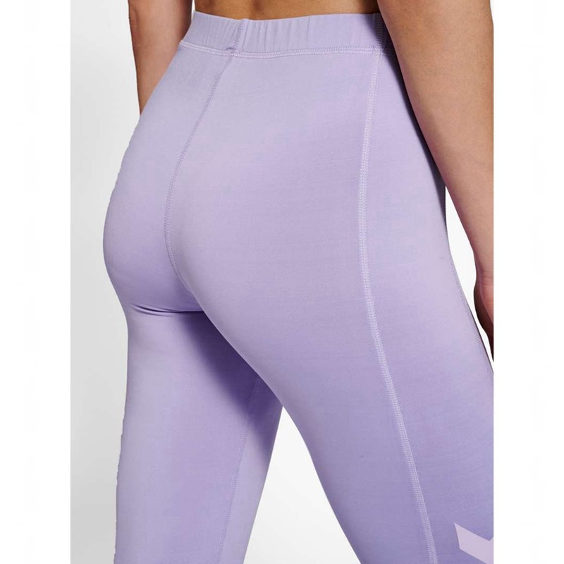 Hummel Mt Mabley Mid Waist Hardloopbroek Dames Lavendel | 081190-490