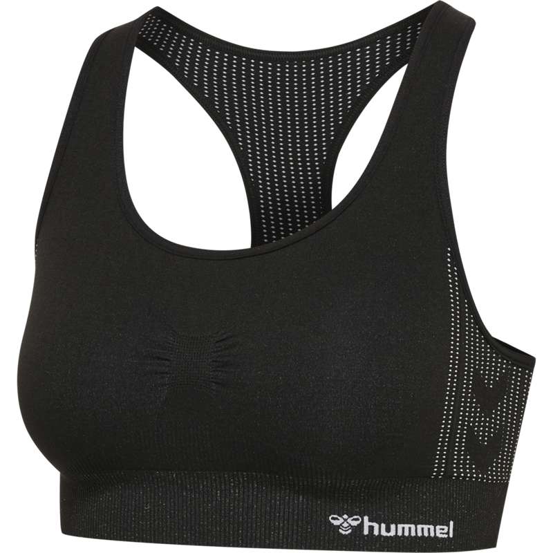Hummel Mt Shaping Seamless Top Sport BH Dames Zwart | 836791-915