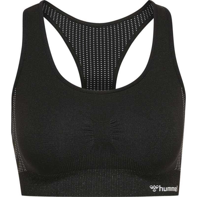 Hummel Mt Shaping Seamless Top Sport BH Dames Zwart | 836791-915