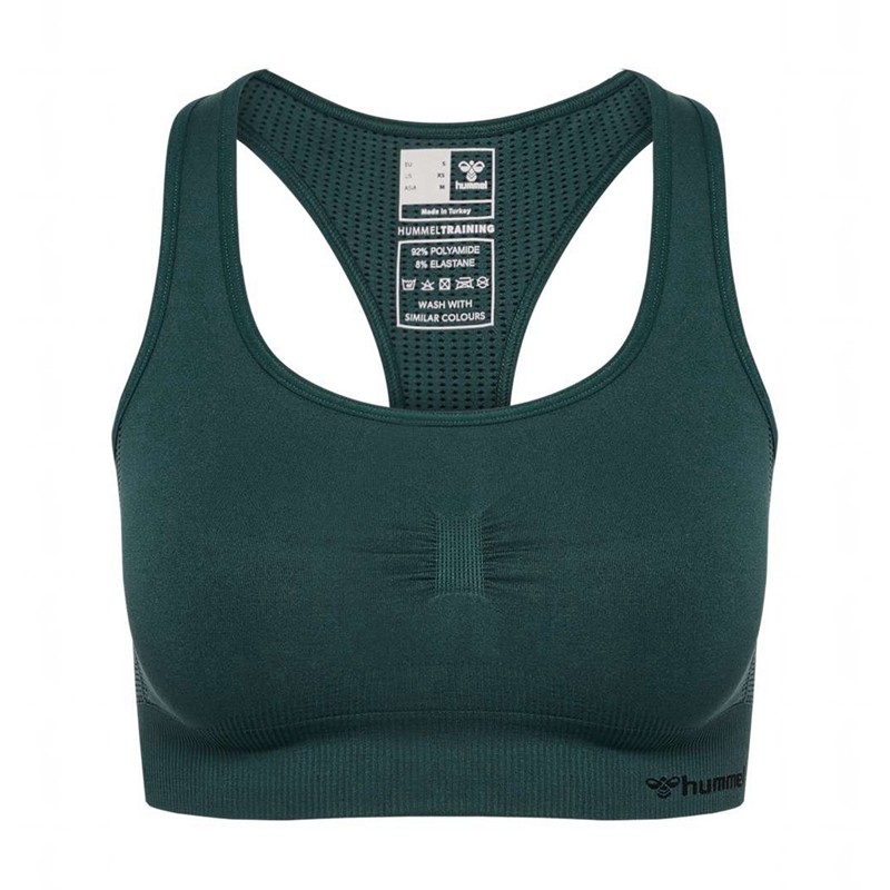 Hummel Mt Shaping Seamless Top Sport BH Dames Groen | 304110-901