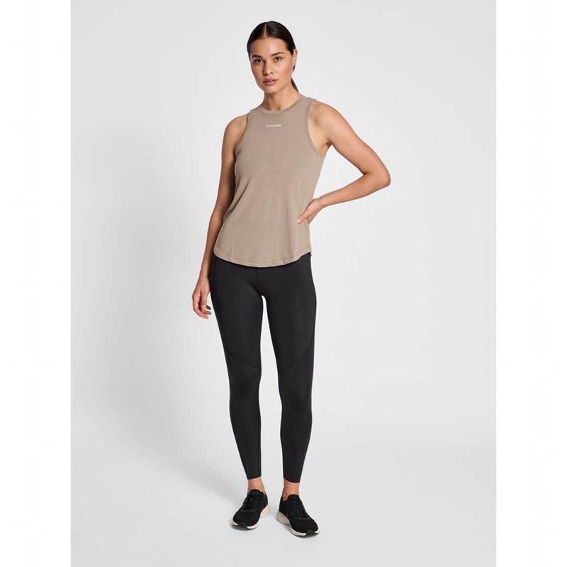 Hummel Mt Vanja Broek Dames Beige | 229061-480
