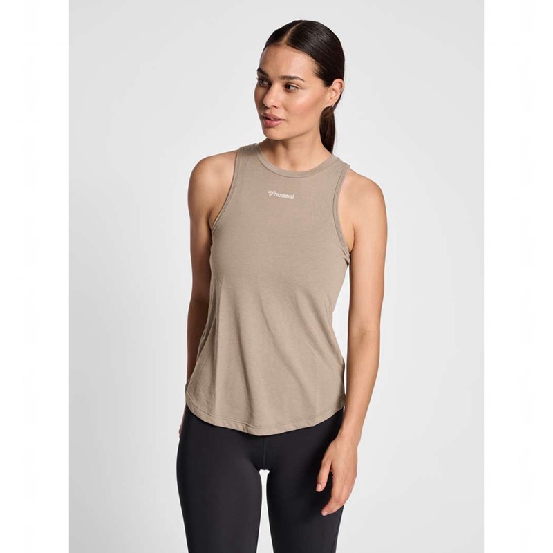 Hummel Mt Vanja Broek Dames Beige | 229061-480