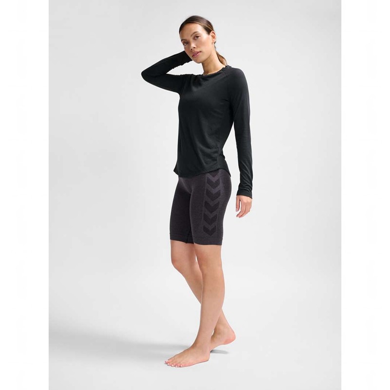 Hummel Mt Vanja L/S Pakken Dames Zwart | 631006-421