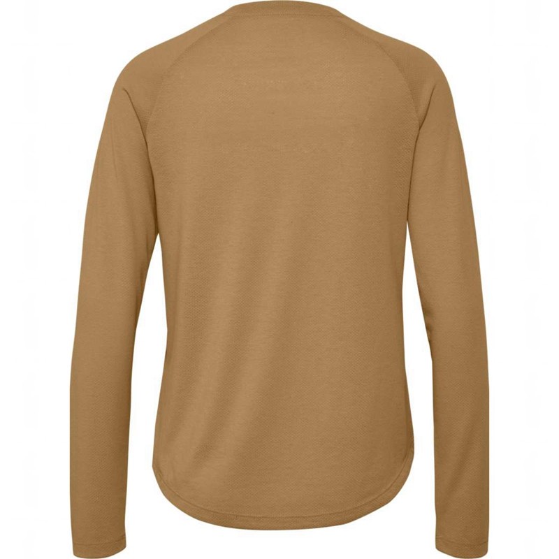 Hummel Mt Vanja L/S T-shirts Dames Bruin | 134174-354