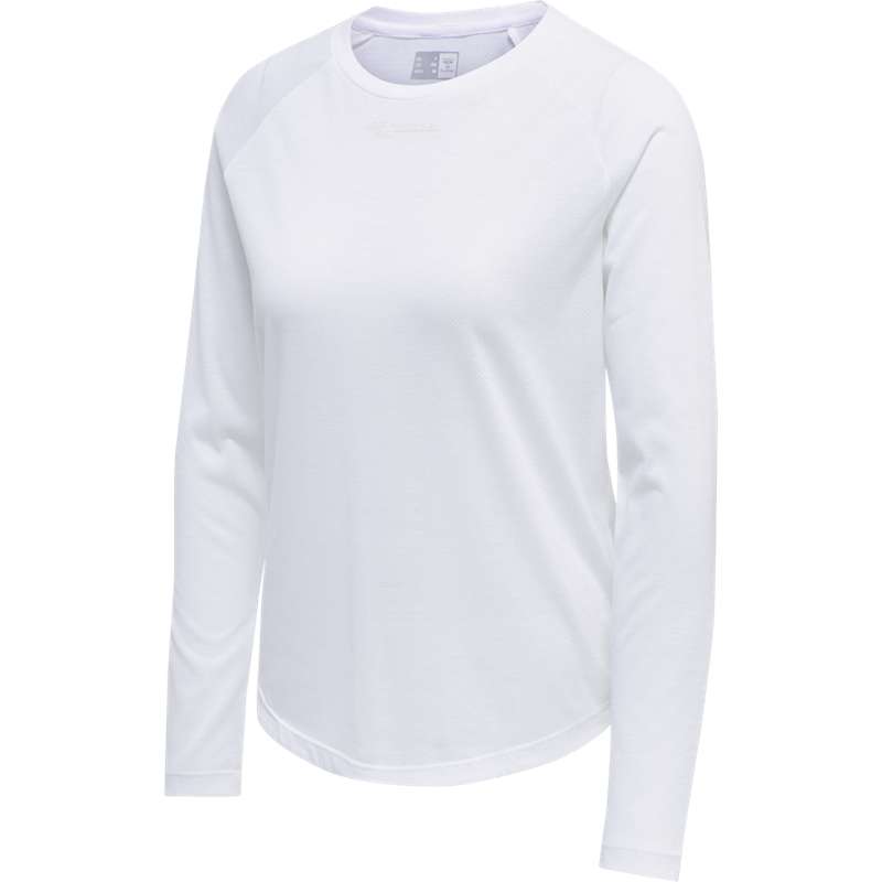Hummel Mt Vanja L/S T-shirts Dames Wit | 531760-666