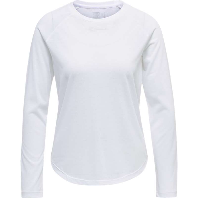 Hummel Mt Vanja L/S T-shirts Dames Wit | 531760-666