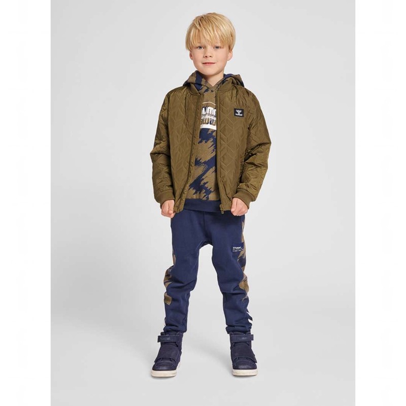 Hummel Mule Thermo Jassen Kinderen Olijfgroen | 966464-940