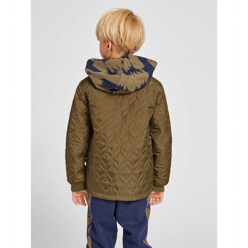 Hummel Mule Thermo Jassen Kinderen Olijfgroen | 966464-940