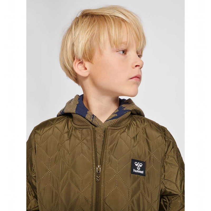 Hummel Mule Thermo Jassen Kinderen Olijfgroen | 966464-940