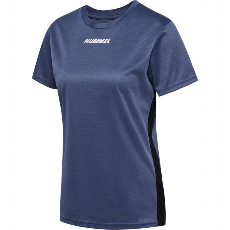 Hummel Multi Pl Jersey Dames Blauw | 073914-347