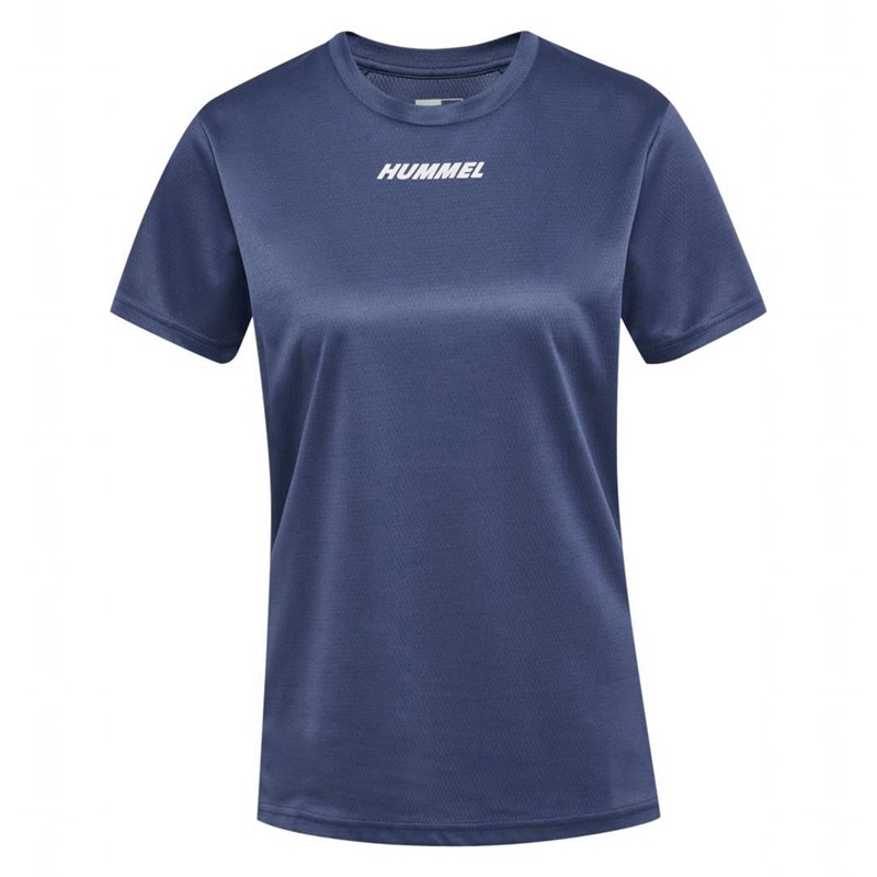 Hummel Multi Pl Jersey Dames Blauw | 073914-347