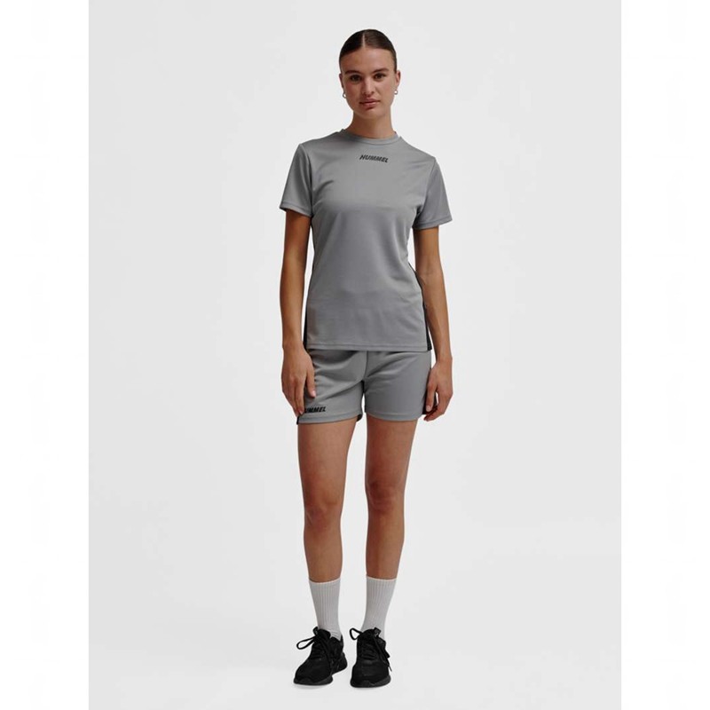 Hummel Multi Pl Jersey Dames Grijs | 698717-712