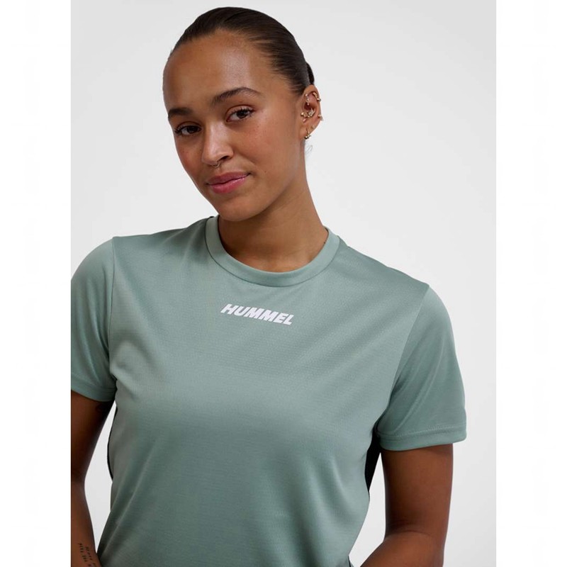 Hummel Multi Pl Jersey Dames Groen | 534129-805
