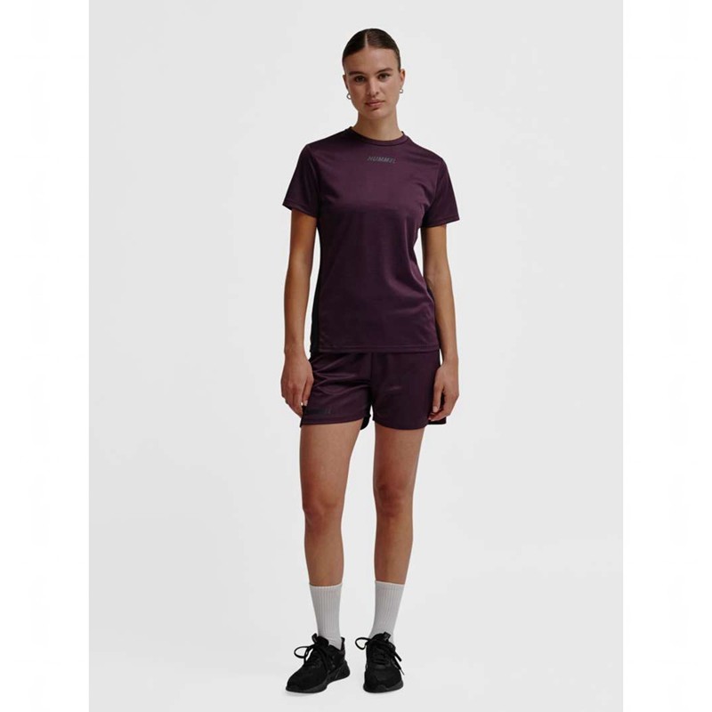 Hummel Multi Pl Jersey Dames Paars | 149414-156