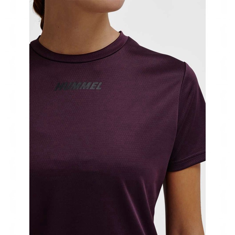 Hummel Multi Pl Jersey Dames Paars | 149414-156