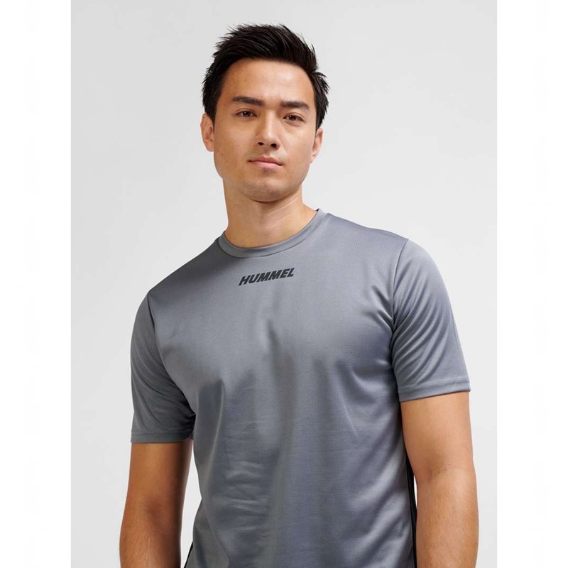 Hummel Multi Pl Jersey Heren Grijs | 050936-579