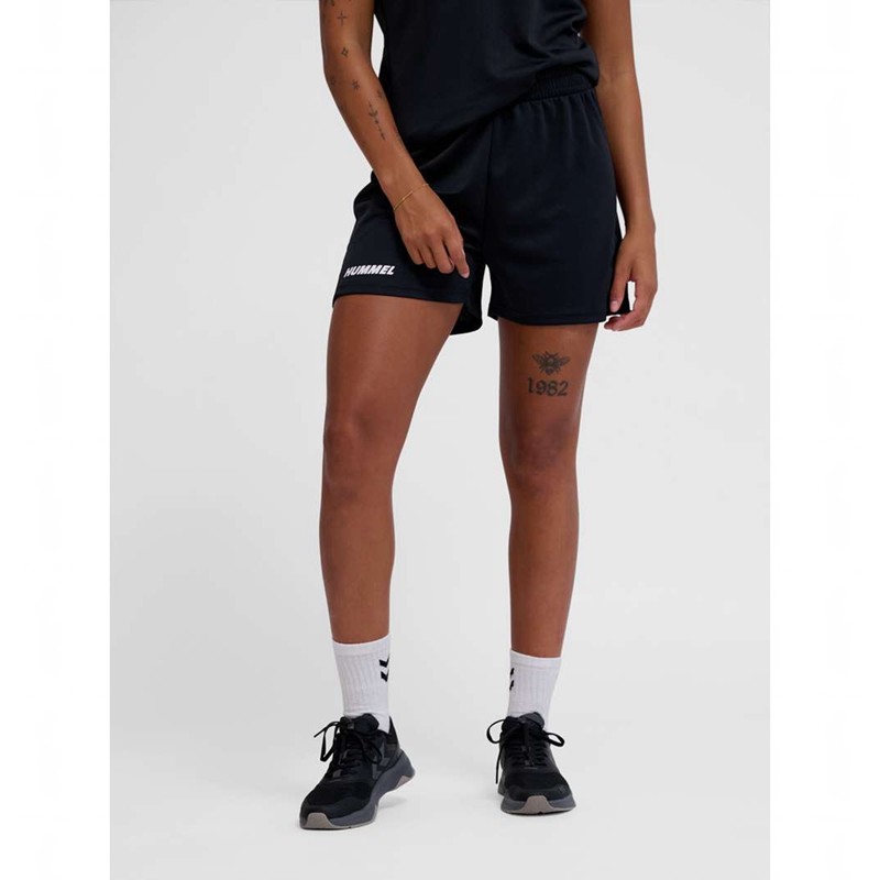 Hummel Multi Pl Korte Broek Dames Zwart | 903265-084