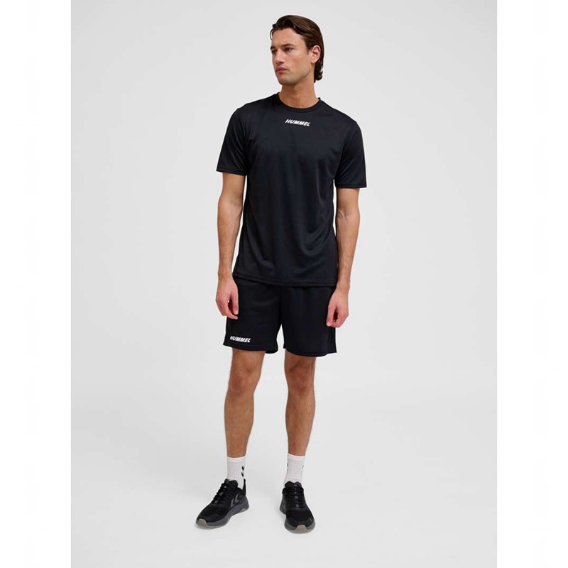 Hummel Multi Pl Korte Broek Heren Zwart | 070211-543