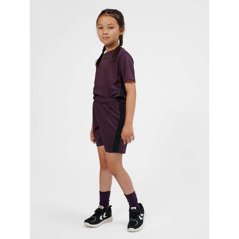 Hummel Multi Pl Korte Broek Kinderen Fuchsie | 700538-809