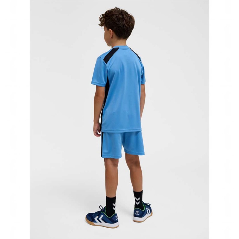 Hummel Multi Pl T-shirts Kinderen Blauw | 340099-492