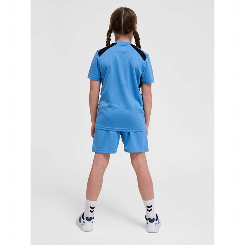 Hummel Multi Pl T-shirts Kinderen Blauw | 340099-492