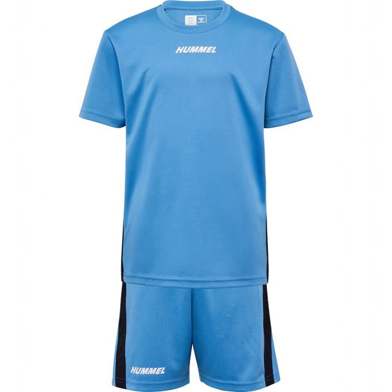 Hummel Multi Pl T-shirts Kinderen Blauw | 340099-492