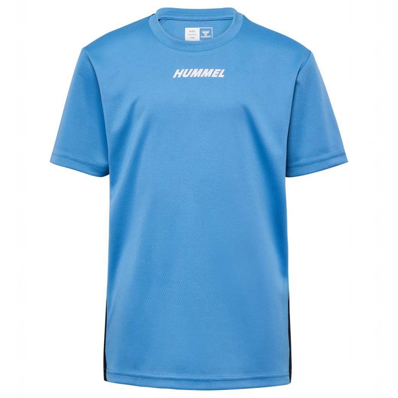 Hummel Multi Pl T-shirts Kinderen Blauw | 340099-492