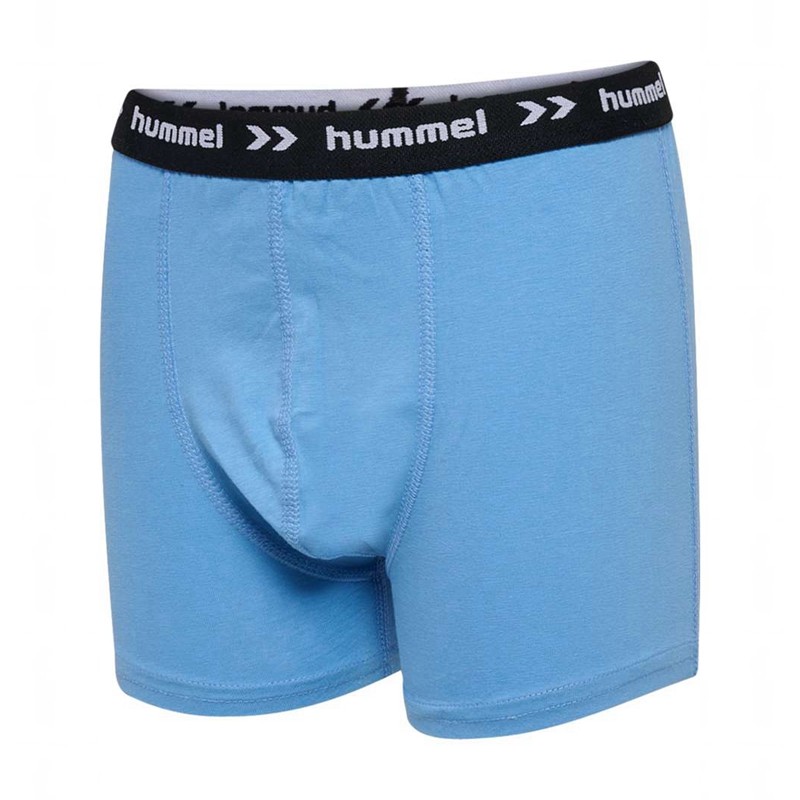 Hummel Nalle 3 Pak Boxer Kinderen Blauw | 533944-979
