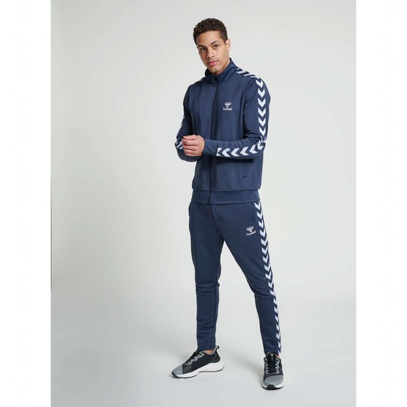 Hummel Nathan 2.0 Tapered Broek Heren Donkerblauw | 430359-613