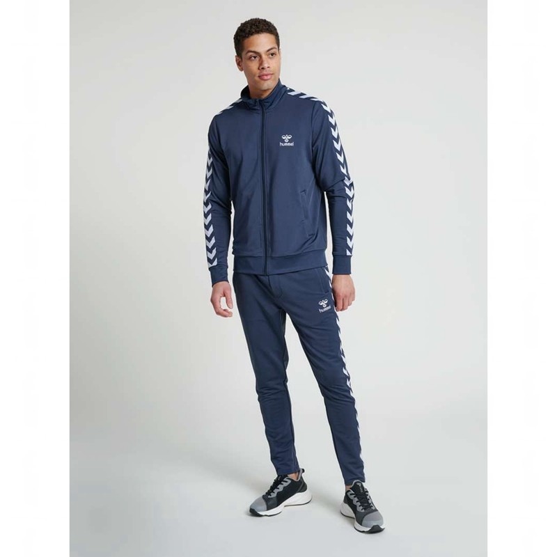 Hummel Nathan 2.0 Zip Jassen Heren Donkerblauw | 428193-177