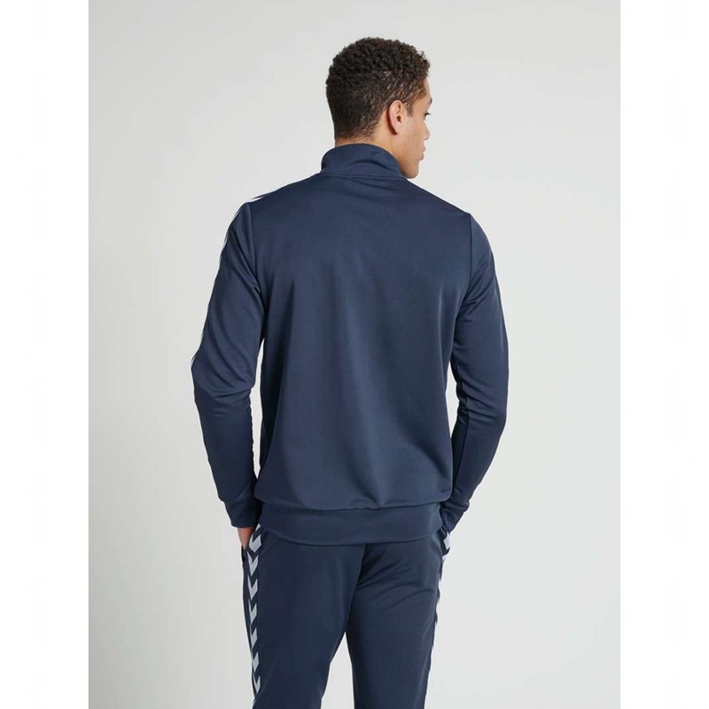 Hummel Nathan 2.0 Zip Jassen Heren Donkerblauw | 428193-177