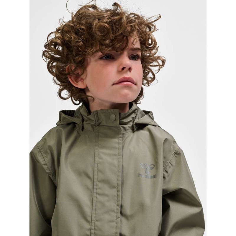 Hummel Nessie Rainsuit Jassen Kinderen Grijs | 651067-617