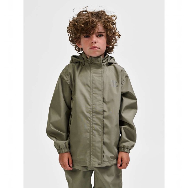 Hummel Nessie Rainsuit Jassen Kinderen Grijs | 651067-617