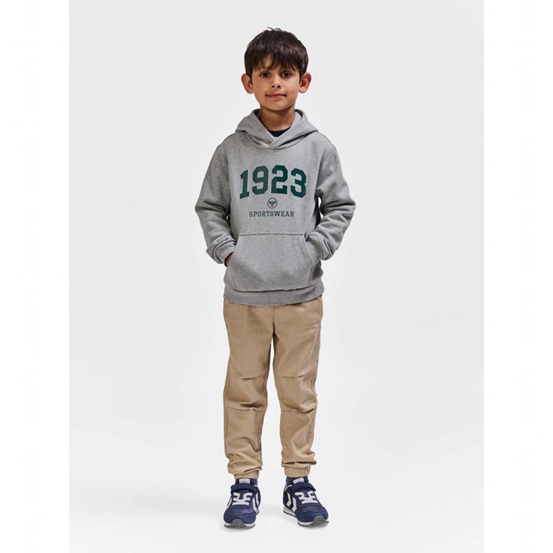 Hummel Nipps Hoodie Kinderen Grijs | 748617-625