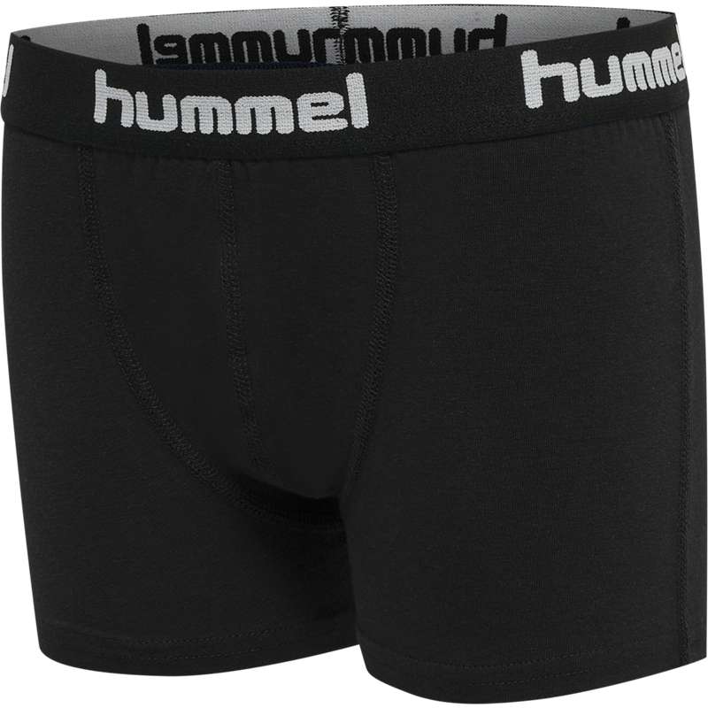 Hummel Nolan 2-pack Boxer Kinderen Zwart | 089268-712