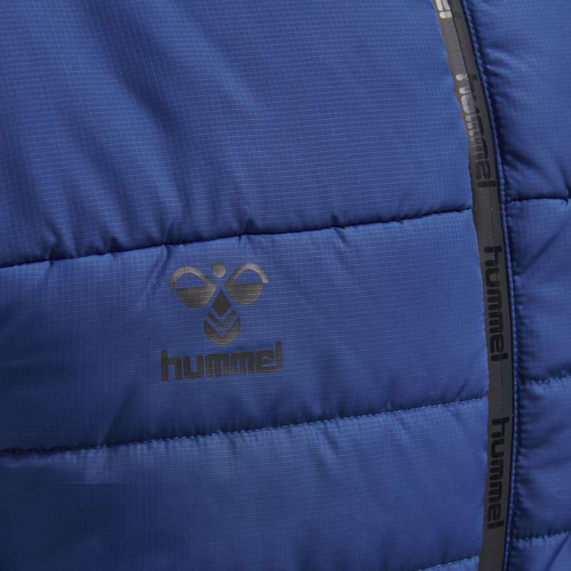 Hummel North Quilted Hood Jassen Heren Blauw | 093608-339