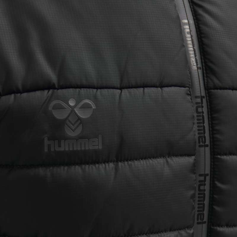 Hummel North Quilted Hood Jassen Heren Zwart | 143599-773