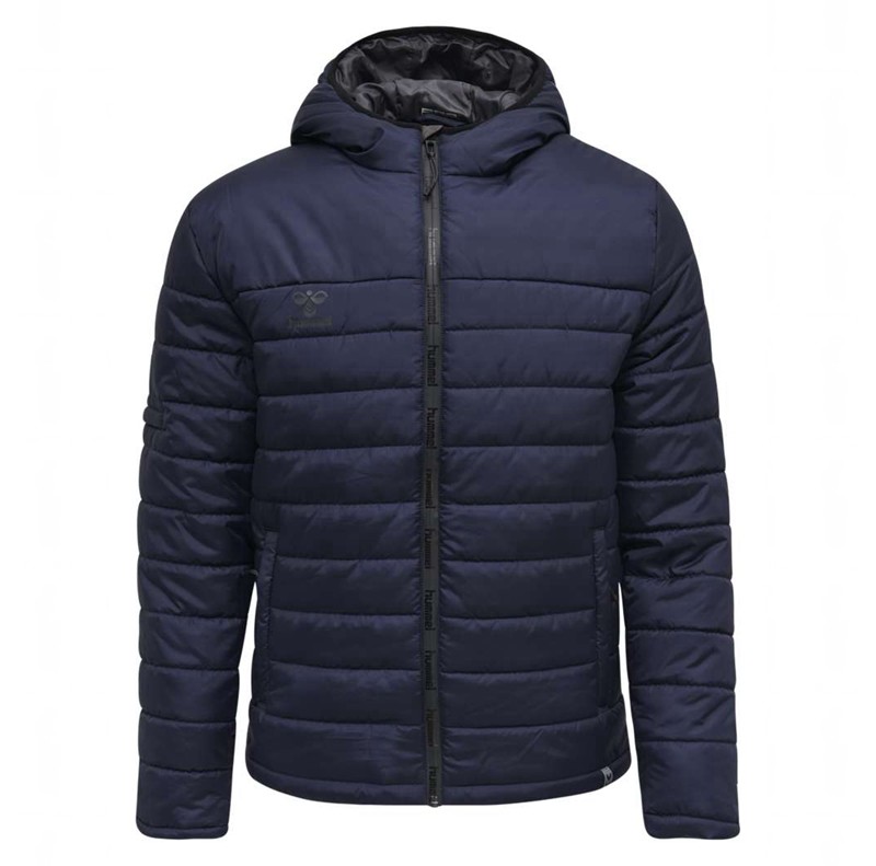 Hummel North Quilted Hood Tanktop Heren Donkerblauw | 110239-795