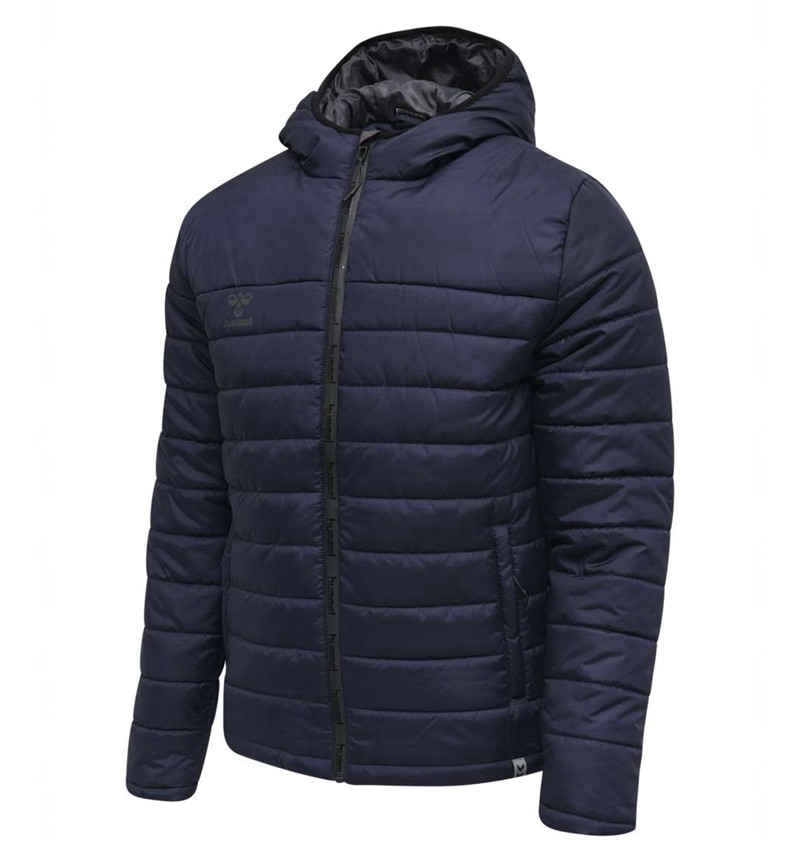 Hummel North Quilted Hood Tanktop Heren Donkerblauw | 110239-795