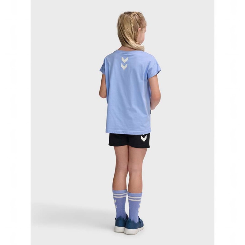 Hummel Nova Shorts Sport BH Kinderen Blauw | 606615-808