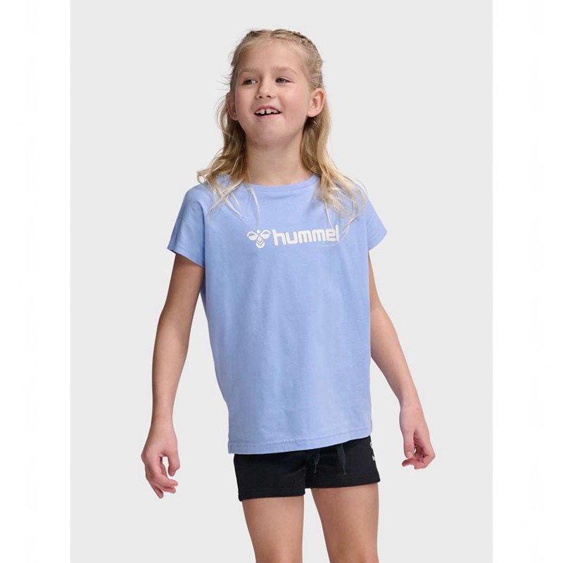 Hummel Nova Shorts Sport BH Kinderen Blauw | 606615-808